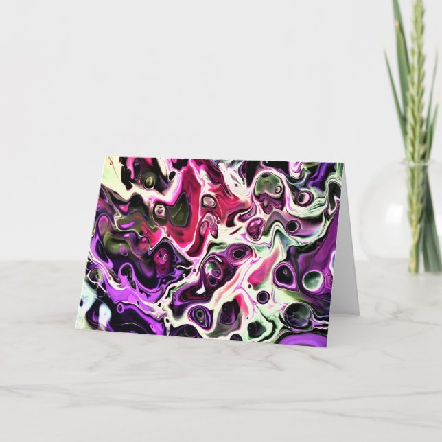 Abstract Color Study 197, card (Front)