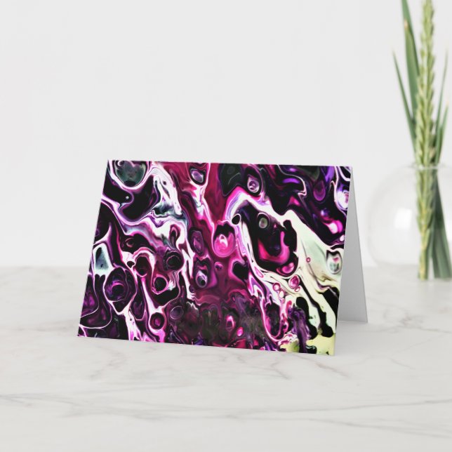 Abstract Color Study 198, card (Front)