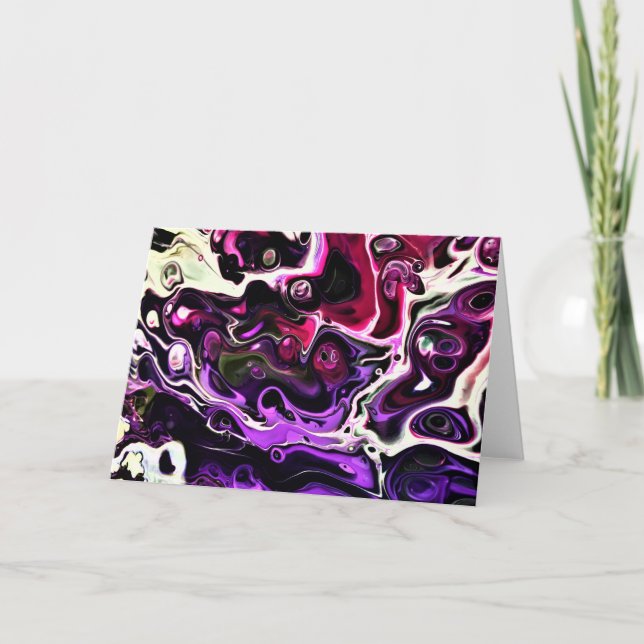 Abstract Color Study 199, card (Front)