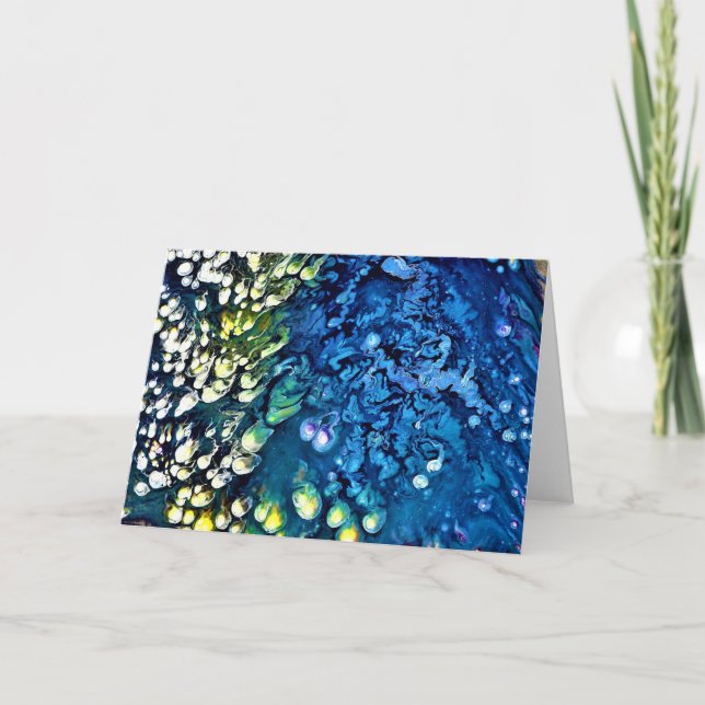 Abstract Color Study 19, card (Front)