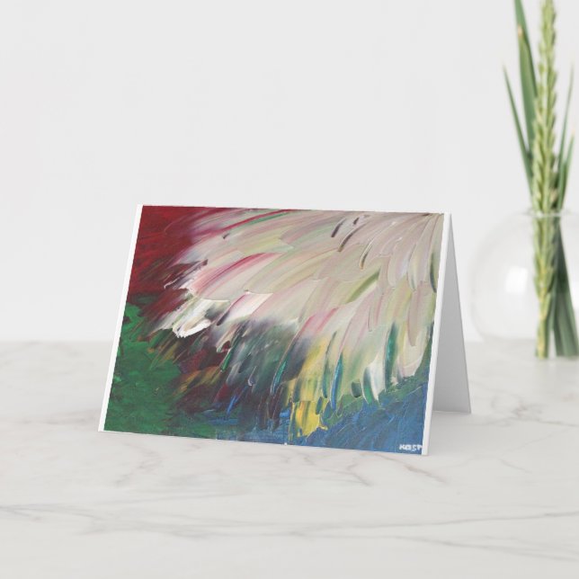 Abstract Color Study 1, card (Front)