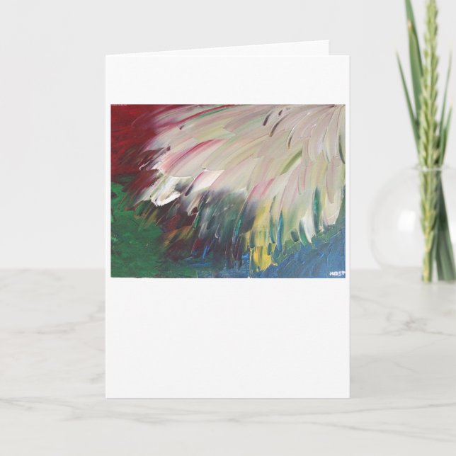 Abstract Color Study 1, card (Front)