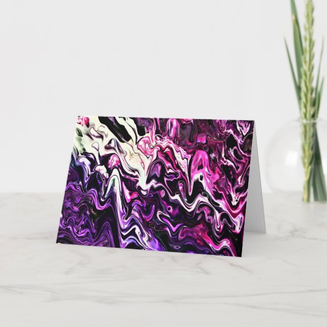 Abstract Color Study 205, card (Front)