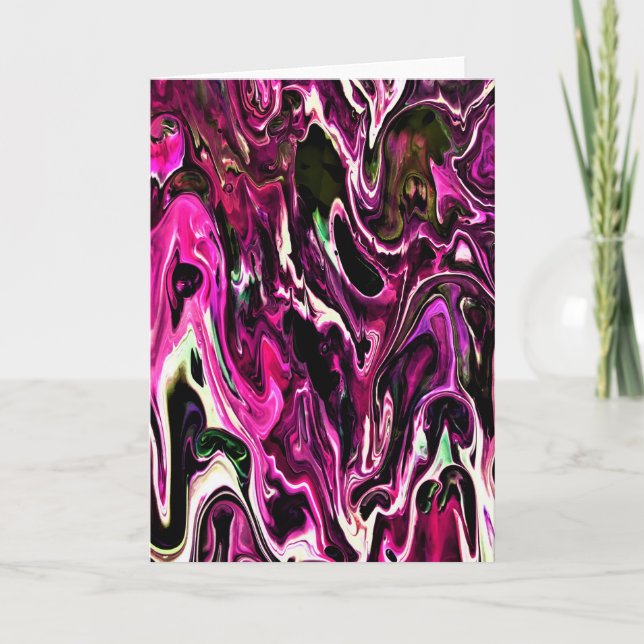 Abstract Color Study 208, card (Front)