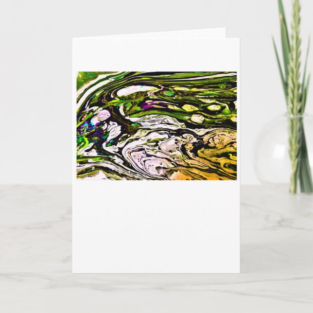 Abstract Color Study 20, Card (Front)