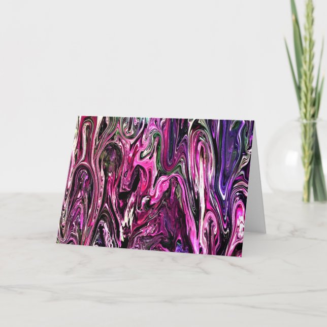 Abstract Color Study 214, card (Front)