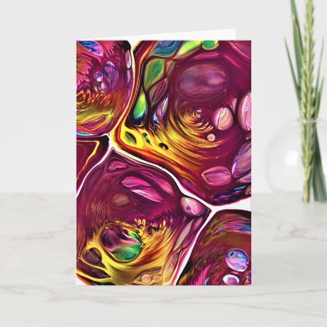 Abstract Color Study 219, card (Front)