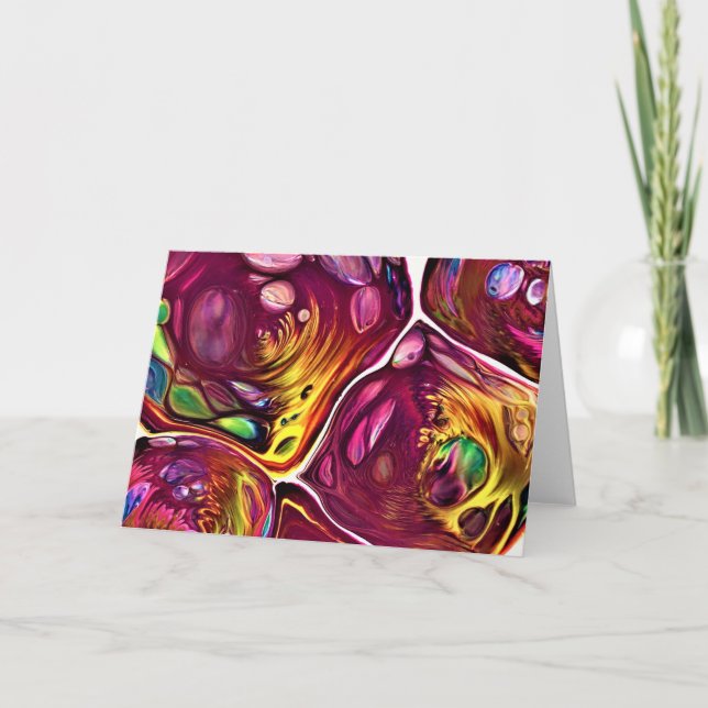 Abstract Color Study 219, card (Front)