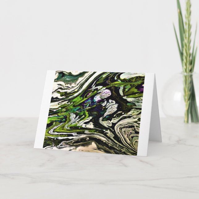 Abstract Color Study 21, Card (Front)