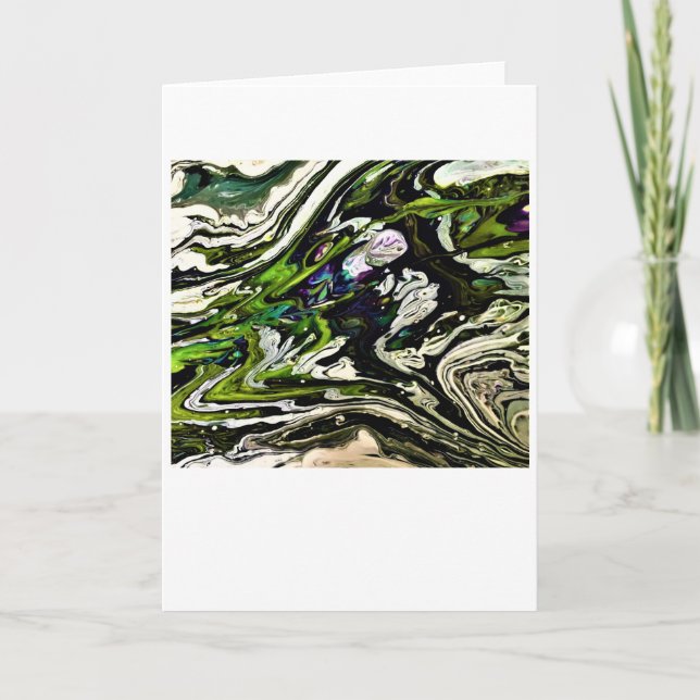 Abstract Color Study 21, Card (Front)