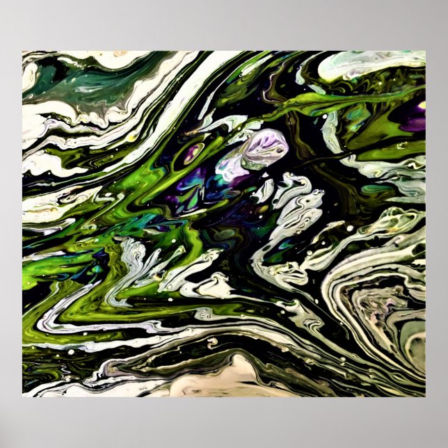 Abstract Color Study 21, Poster (Front)