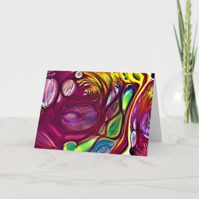 Abstract Color Study 220, card (Front)