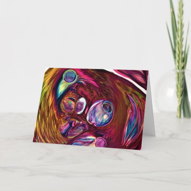 Abstract Color Study 221, card (Front)