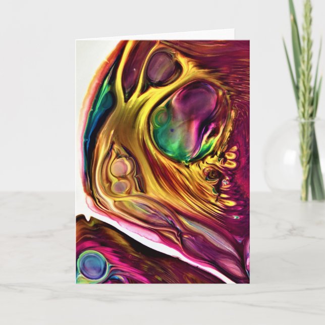 Abstract Color Study 222, card (Front)