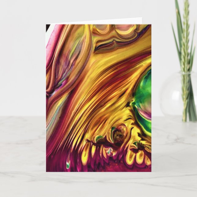 Abstract Color Study 223, card (Front)