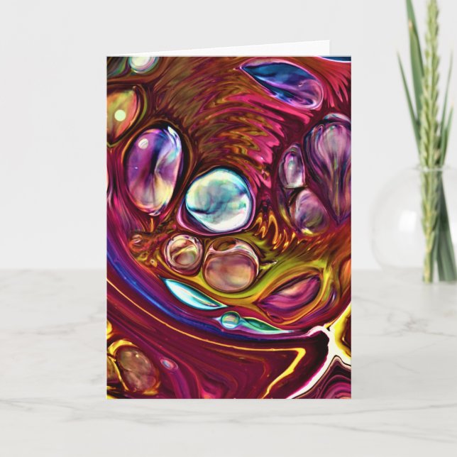 Abstract Color Study 224, card (Front)
