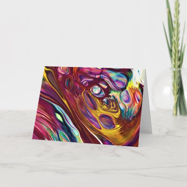 Abstract Color Study 225, card (Front)