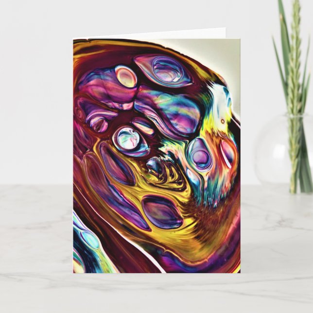 Abstract Color Study 226, card (Front)