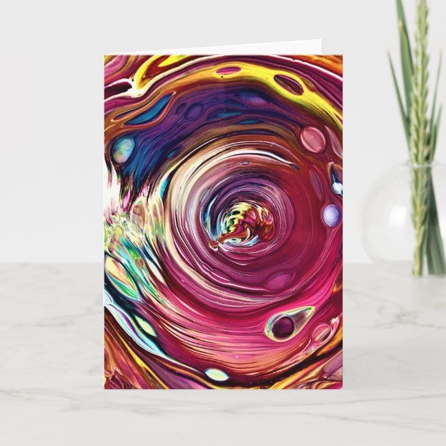 Abstract Color Study 227, card (Front)