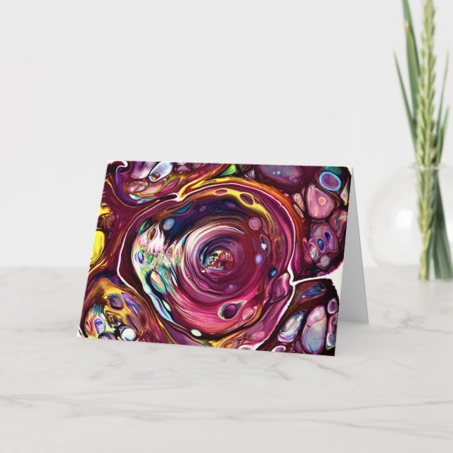 Abstract Color Study 228, card (Front)