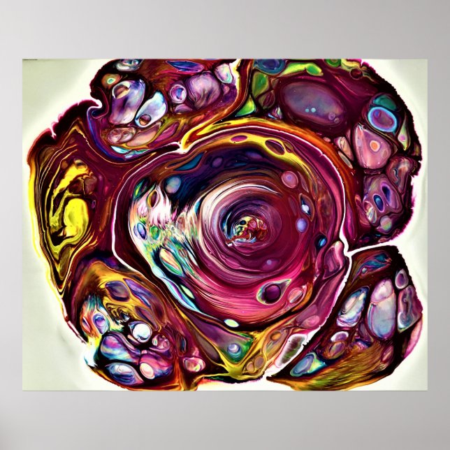 Abstract Color Study 228,  Poster (Front)