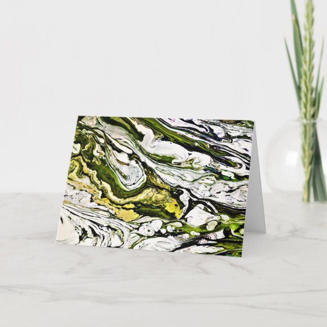 Abstract Color Study 22, card (Front)