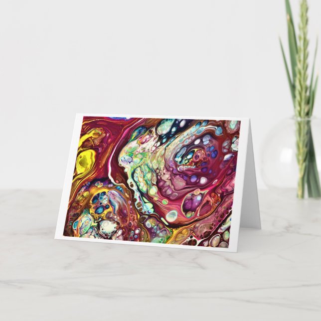 Abstract Color Study 230, Card (Front)