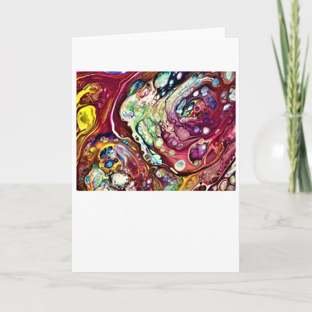 Abstract Color Study 230, Card (Front)