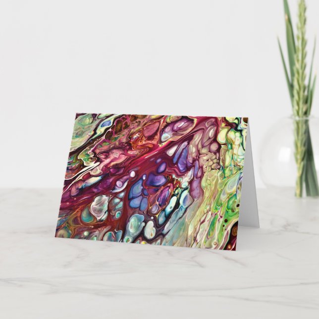 Abstract Color Study 231, card (Front)