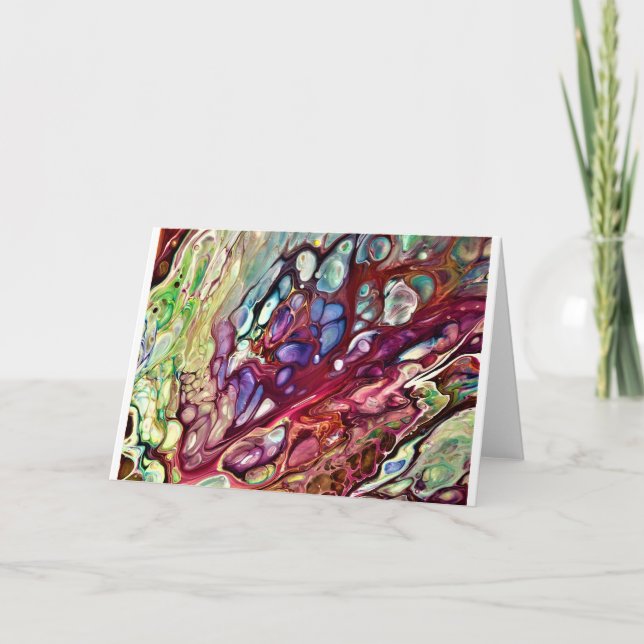 Abstract Color Study 231, Card (Front)
