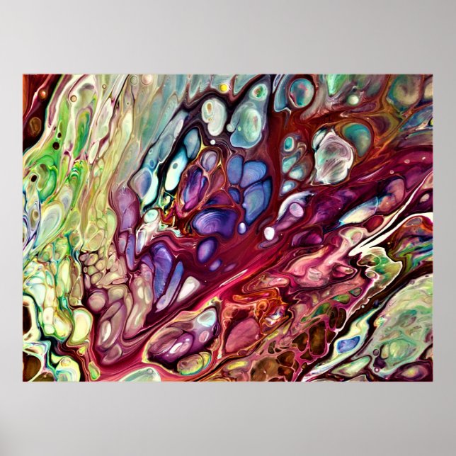 Abstract Color Study 231, Poster (Front)