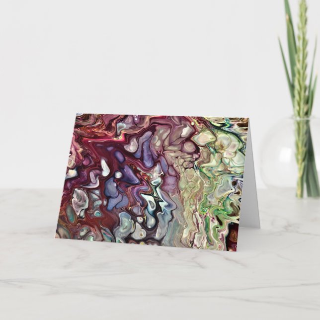 Abstract Color Study 232, card (Front)