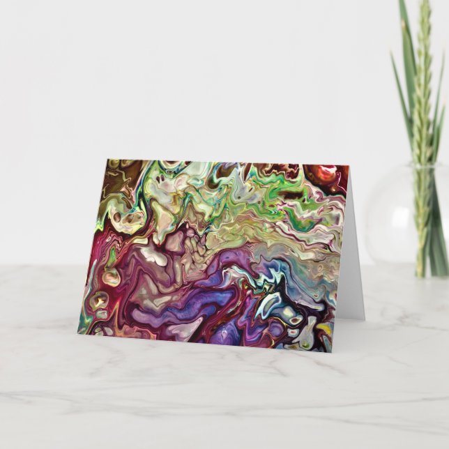 Abstract Color Study 233, card (Front)