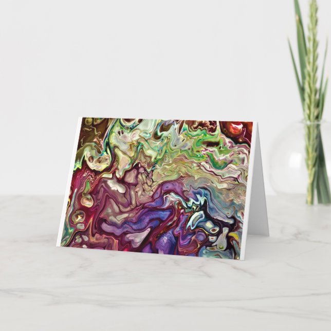 Abstract Color Study 233, card (Front)