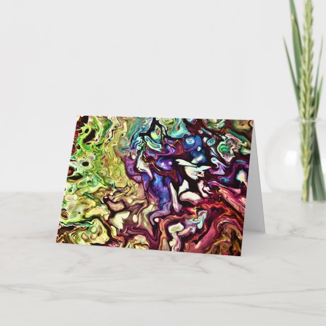 Abstract Color Study 235, card (Front)