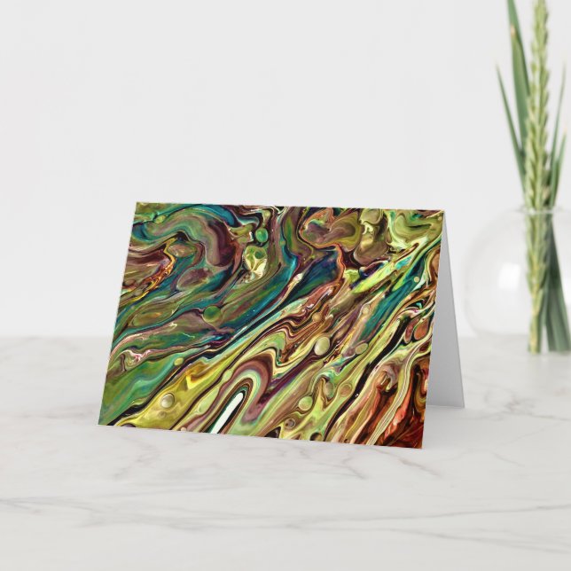 Abstract Color Study 238, card (Front)