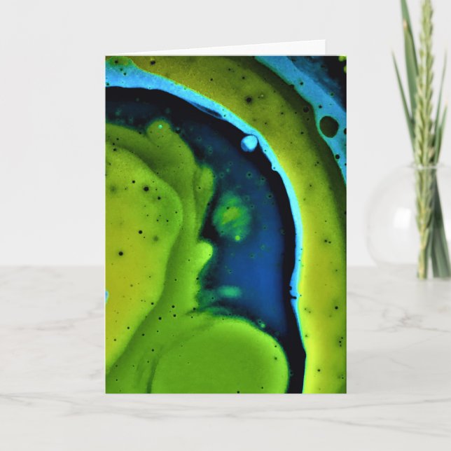 Abstract Color Study 240, card (Front)