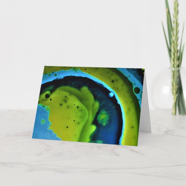 Abstract Color Study 240, card (Front)