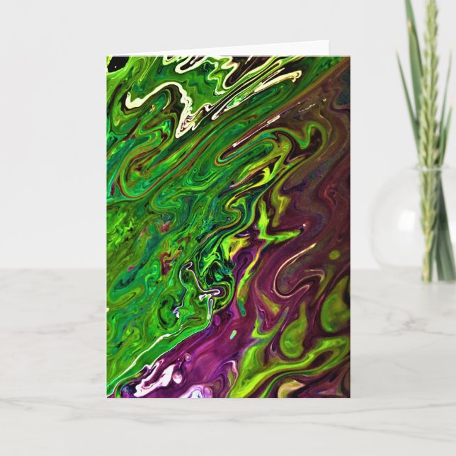 Abstract Color Study 241, card (Front)