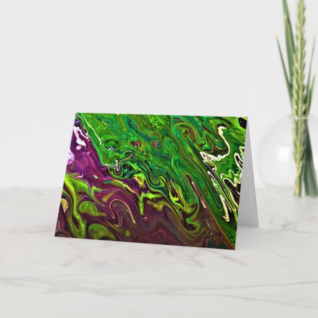 Abstract Color Study 241, card (Front)