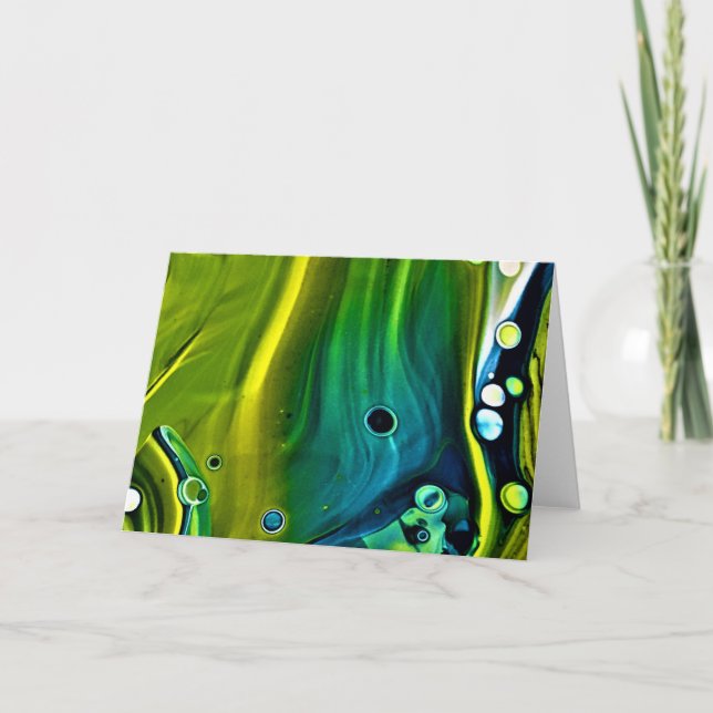Abstract Color Study 242, card (Front)