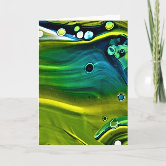 Abstract Color Study 242, card (Front)