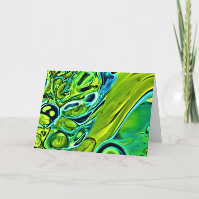 Abstract Color Study 244, card (Front)