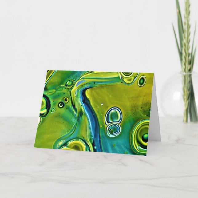 Abstract Color Study 247, card (Front)