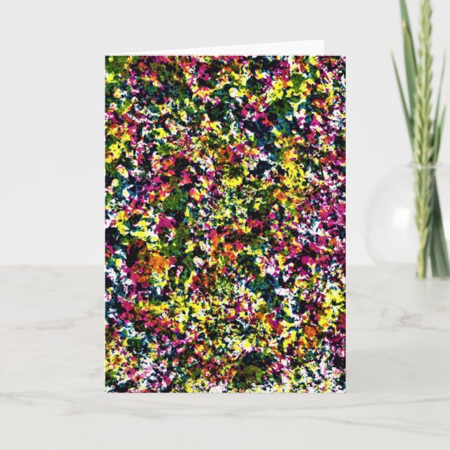 Abstract Color Study 24, card (Front)