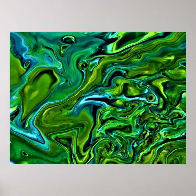 Abstract Color Study 251, Poster (Front)