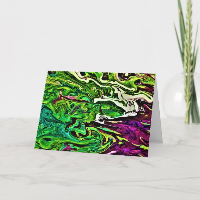 Abstract Color Study 257, card (Front)