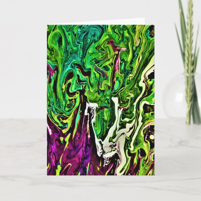 Abstract Color Study 257, card (Front)