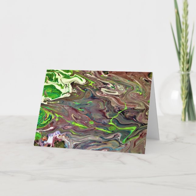 Abstract Color Study 259, card (Front)