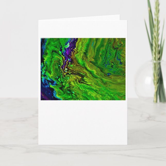 Abstract Color Study 25, Card (Front)